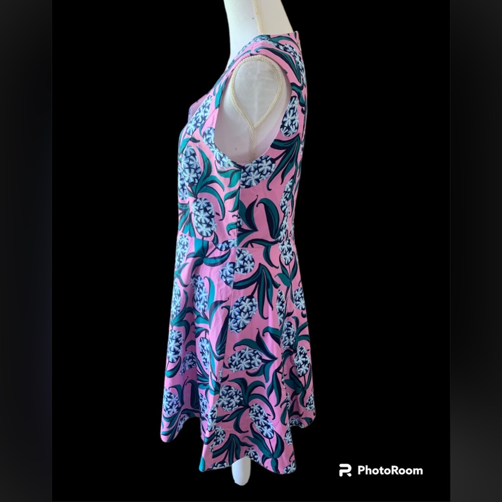 Draper James Hyacinth Floral Love Circle Dress Size 10 - Picture 2 of 7